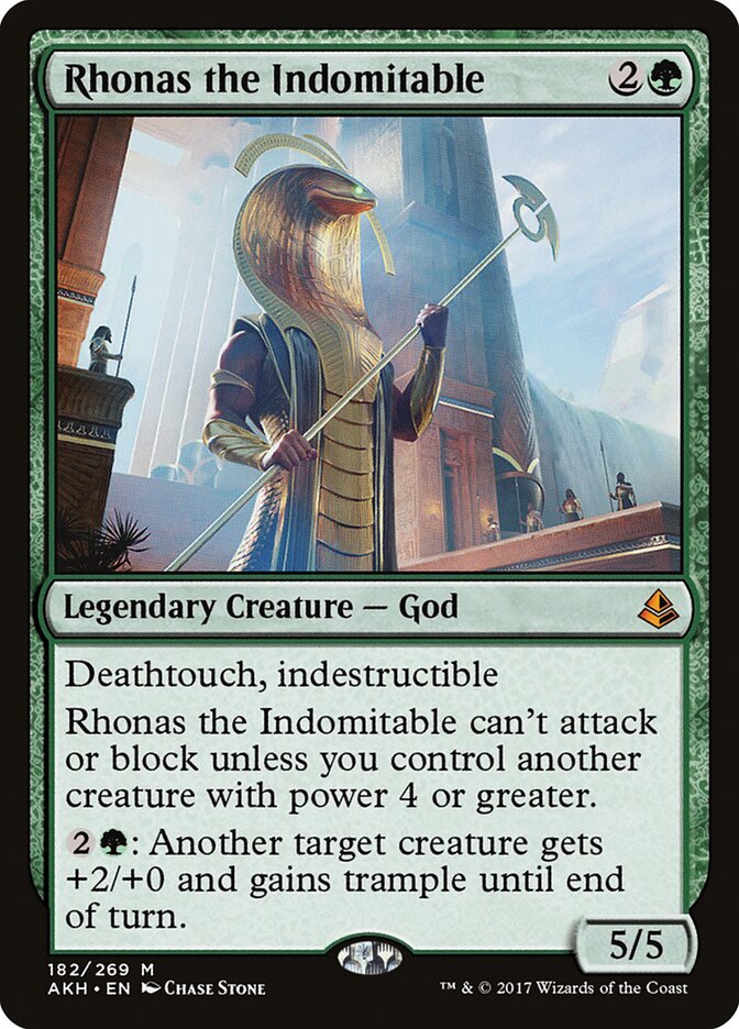 Rhonas, o Indômito / Rhonas the Indomitable - Magic: The Gathering - MoxLand