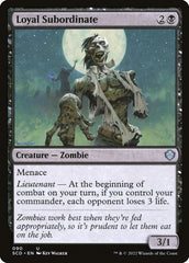 Subordinado Leal / Loyal Subordinate - Magic: The Gathering - MoxLand