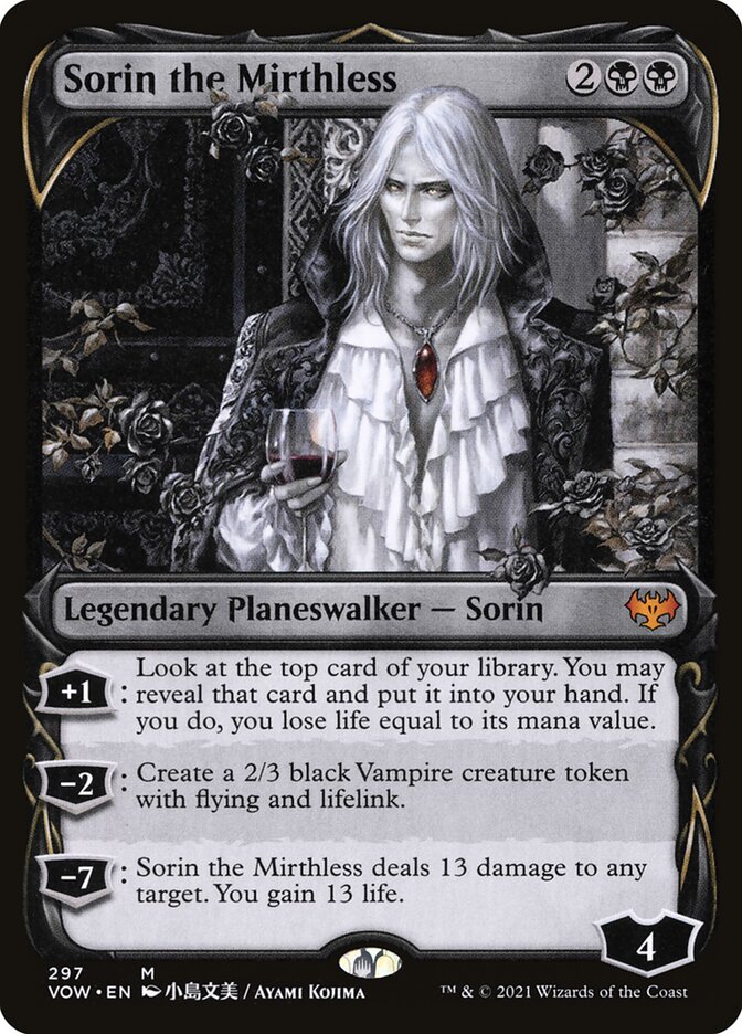 Sorin, o Infeliz / Sorin the Mirthless - Magic: The Gathering - MoxLand