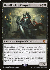 Senhor Vampiro de Vaasgoth / Bloodlord of Vaasgoth - Magic: The Gathering - MoxLand