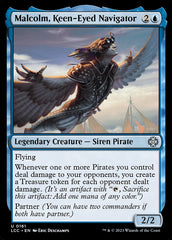 Malcolm, Navegador da Hipervisão / Malcolm, Keen-Eyed Navigator - Magic: The Gathering - MoxLand