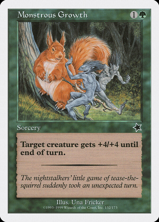 Crescimento Monstruoso / Monstrous Growth - Magic: The Gathering - MoxLand
