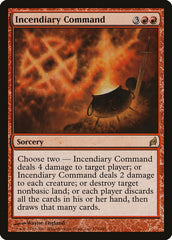 Comando Incendiário / Incendiary Command - Magic: The Gathering - MoxLand