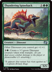 Espinodorso Trovejante / Thundering Spineback - Magic: The Gathering - MoxLand