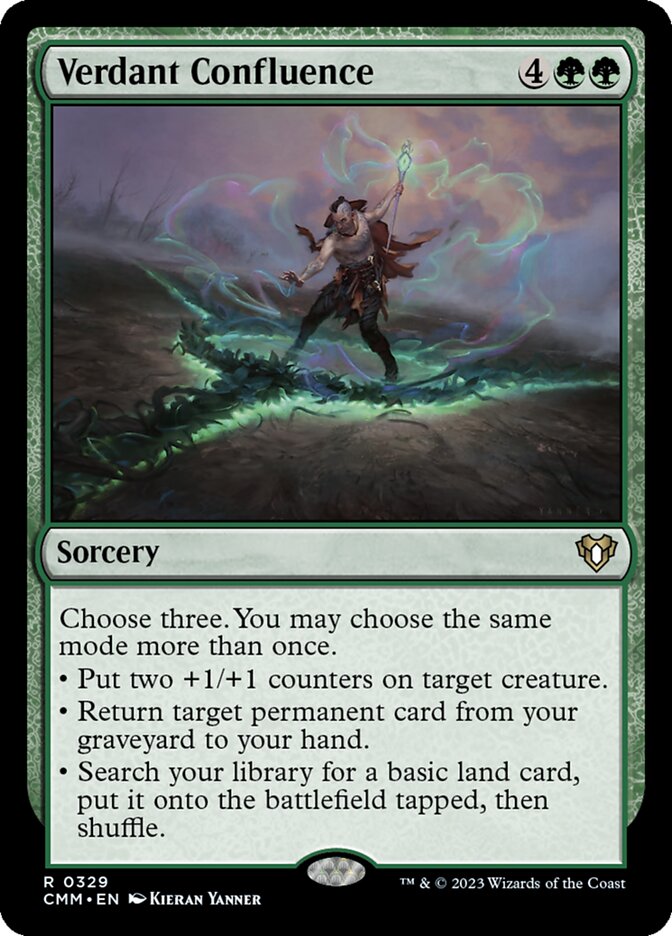 Confluência Verdejante / Verdant Confluence - Magic: The Gathering - MoxLand