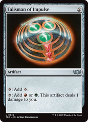 Talismã do Impulso / Talisman of Impulse - Magic: The Gathering - MoxLand
