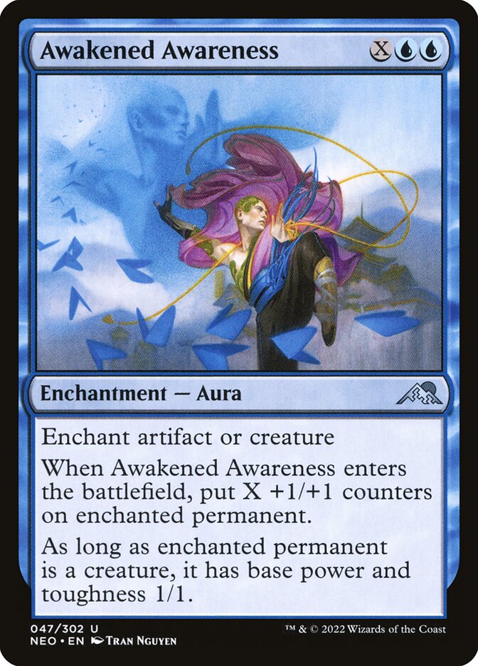 Percepção Desperta / Awakened Awareness - Magic: The Gathering - MoxLand