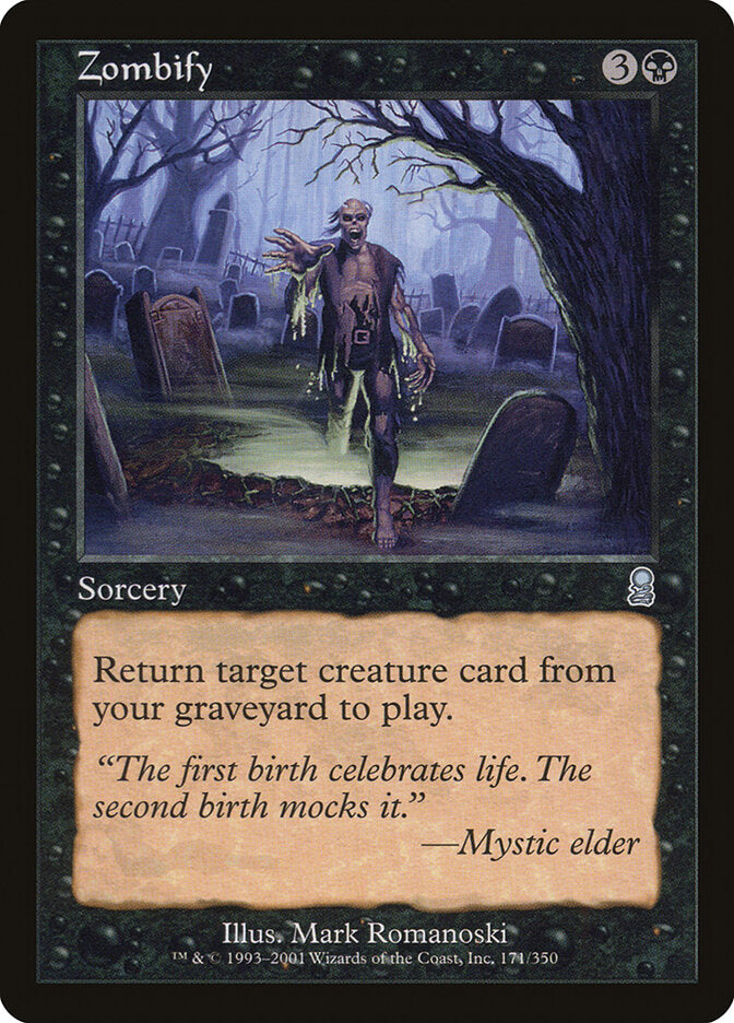 Zumbificar / Zombify - Magic: The Gathering - MoxLand