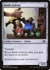 Golens de Garrafa / Bottle Golems - Magic: The Gathering - MoxLand