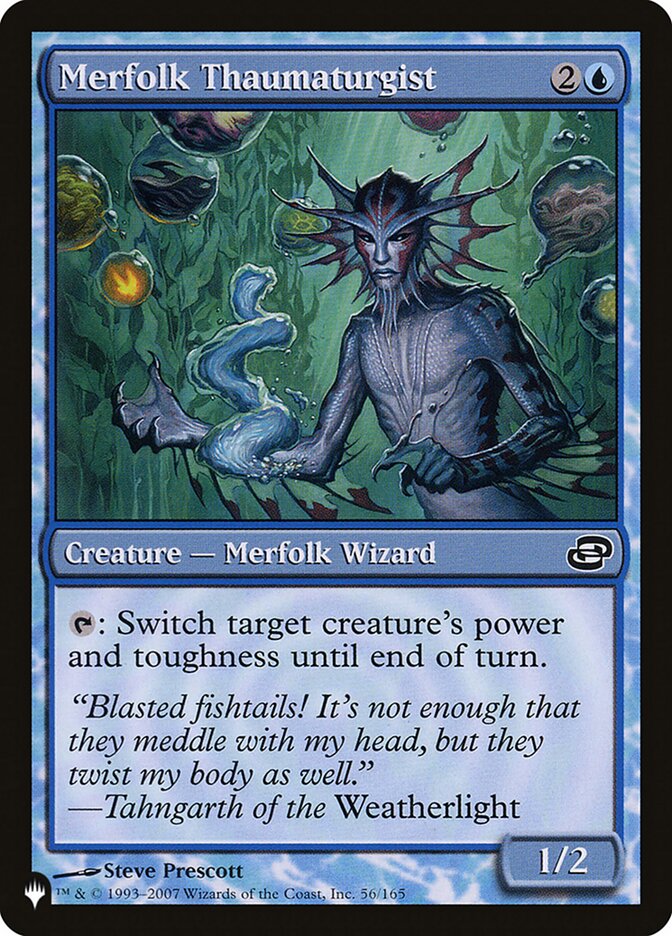 Taumaturgo Tritão / Merfolk Thaumaturgist - Magic: The Gathering - MoxLand