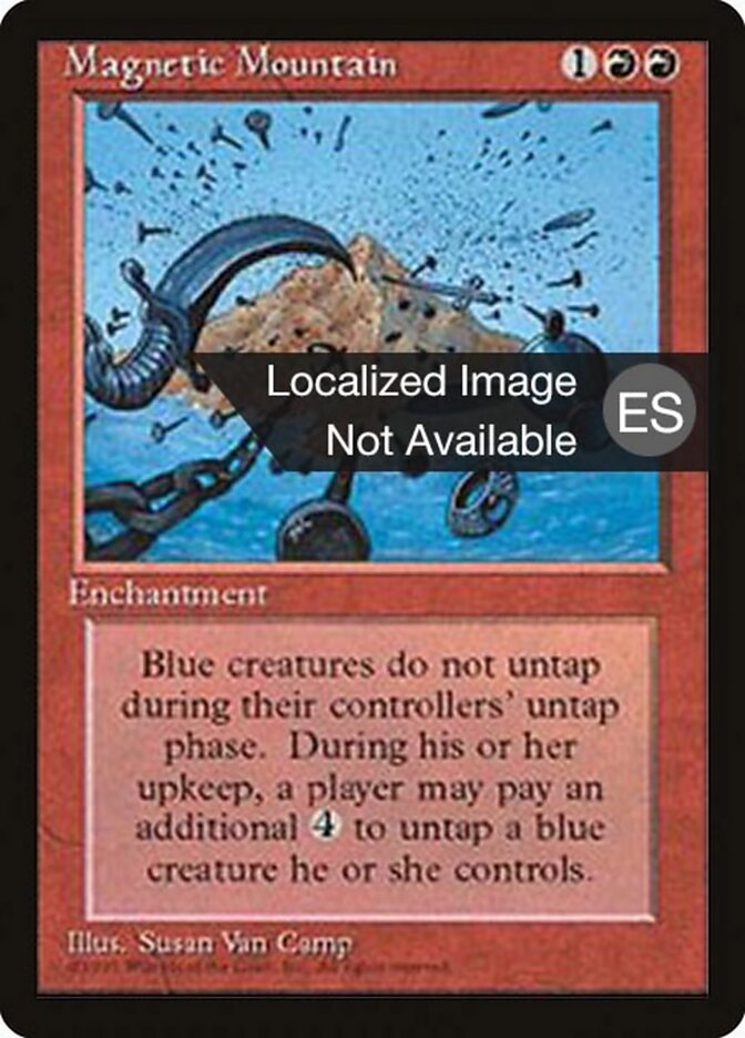 Montanha Magnética / Magnetic Mountain - Magic: The Gathering - MoxLand