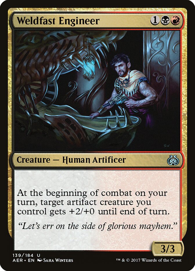 Engenheiro Soldafirme / Weldfast Engineer - Magic: The Gathering - MoxLand