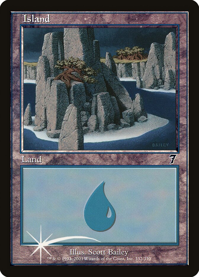 Ilha / Island - Magic: The Gathering - MoxLand