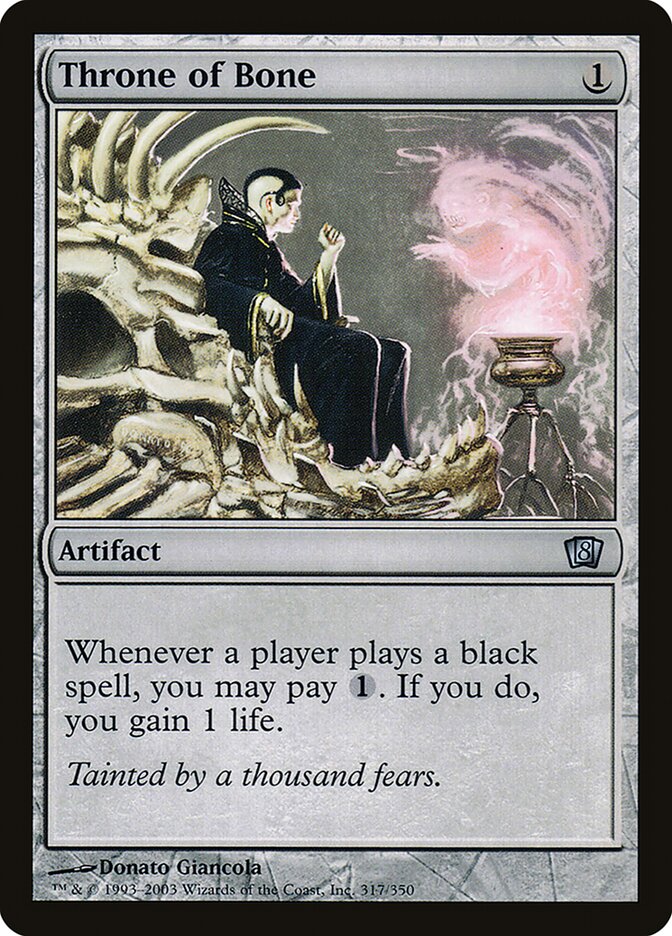 Trono de Ossos / Throne of Bone - Magic: The Gathering - MoxLand