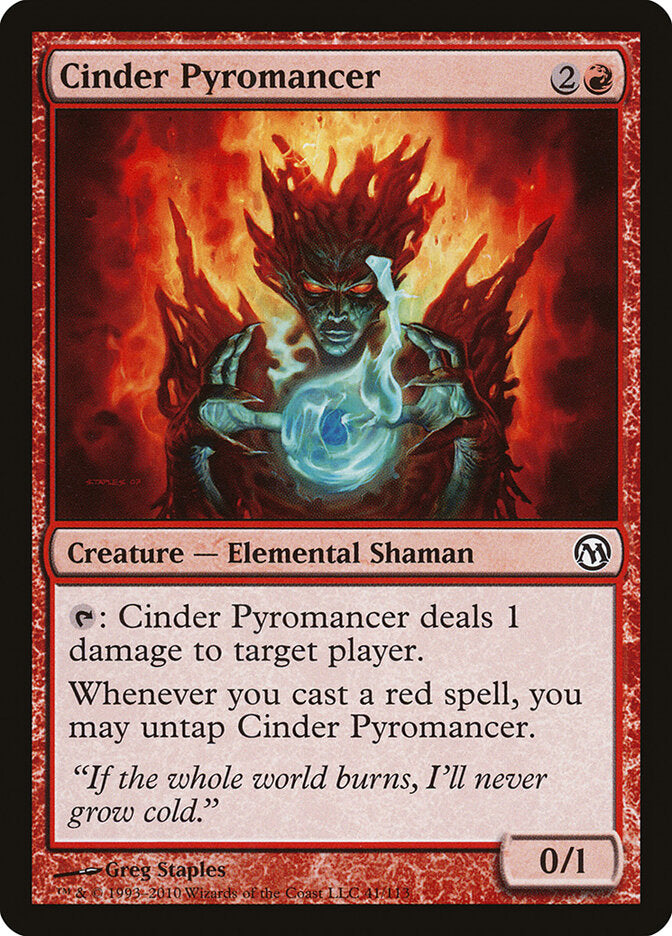 Piromante Cinzeríneo / Cinder Pyromancer - Magic: The Gathering - MoxLand