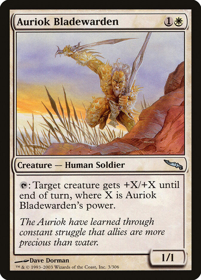 Aurioque Encarregado da Lâmina / Auriok Bladewarden - Magic: The Gathering - MoxLand