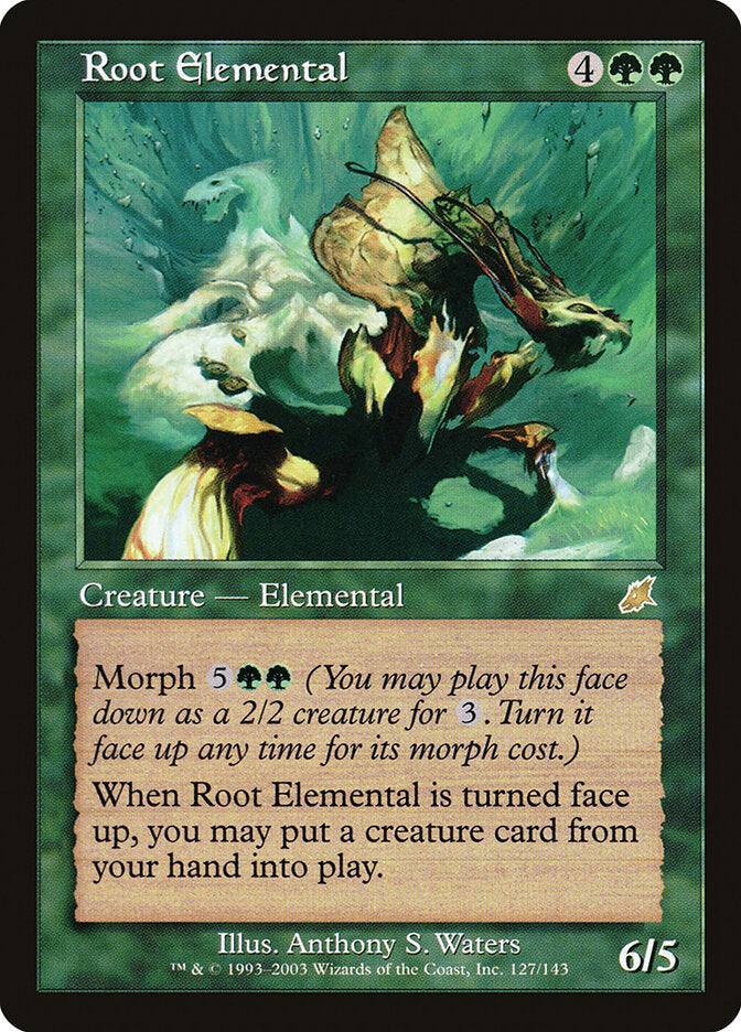 Elemental da Raiz / Root Elemental - Magic: The Gathering - MoxLand