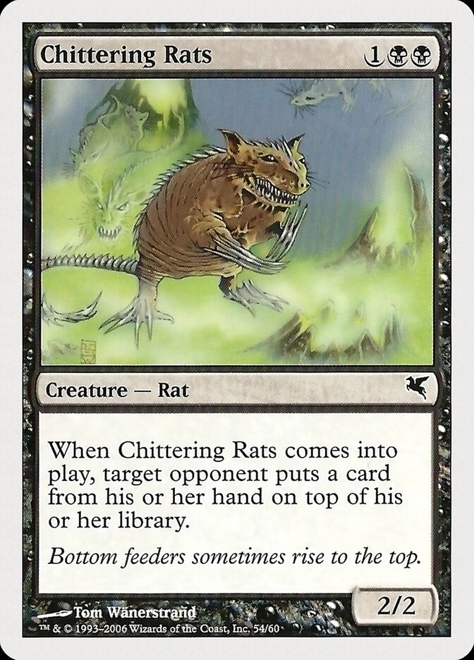 Ratos Chiadores / Chittering Rats - Magic: The Gathering - MoxLand
