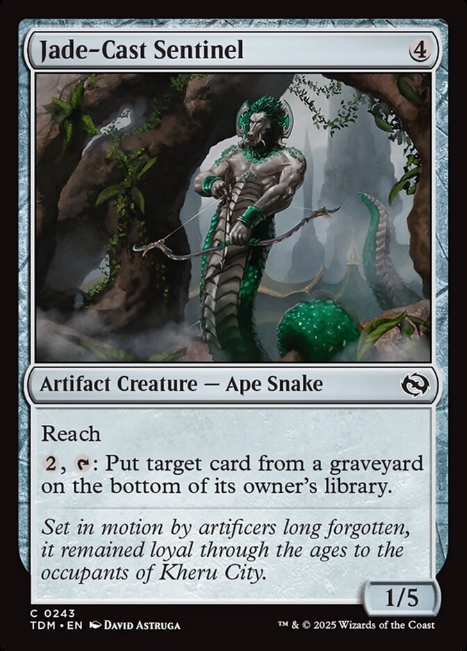 Sentinela de Jade / Jade-Cast Sentinel - Magic: The Gathering - MoxLand