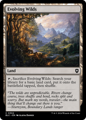 Terras em Desenvolvimento / Evolving Wilds - Magic: The Gathering - MoxLand