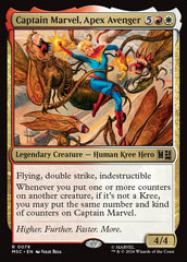 Captain Marvel, Apex Avenger - Magic: The Gathering - MoxLand