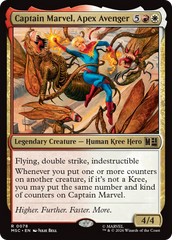 Captain Marvel, Apex Avenger - Magic: The Gathering - MoxLand