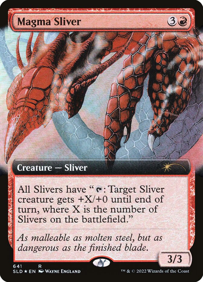 Fractius de Magma / Magma Sliver - Magic: The Gathering - MoxLand