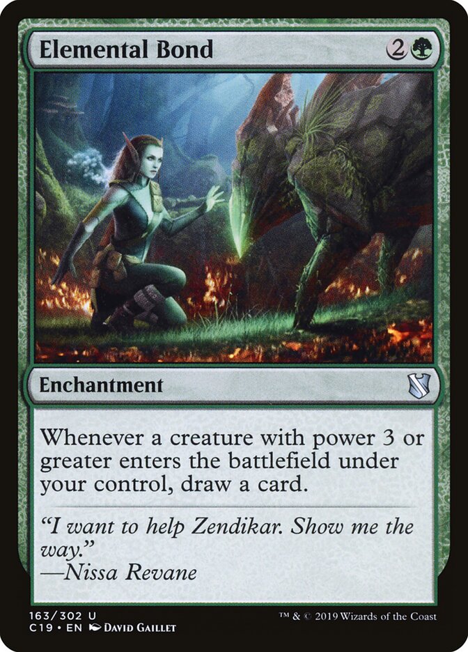 Elo Elemental / Elemental Bond - Magic: The Gathering - MoxLand