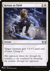 Recusar-se a Ceder / Refuse to Yield - Magic: The Gathering - MoxLand