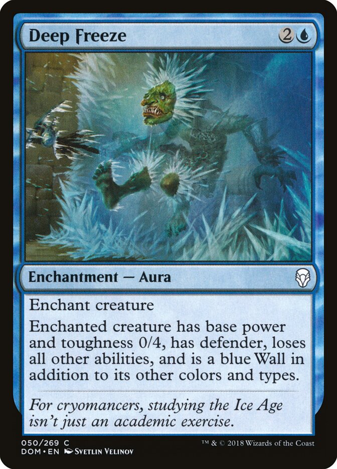 Congelamento Profundo / Deep Freeze - Magic: The Gathering - MoxLand