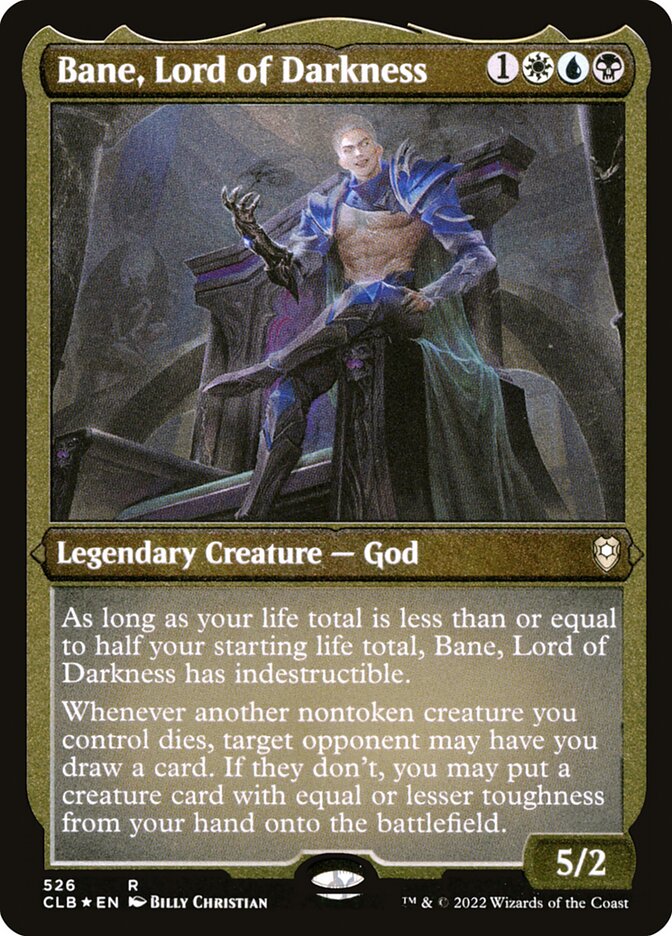 Bane, Senhor das Trevas / Bane, Lord of Darkness - Magic: The Gathering - MoxLand