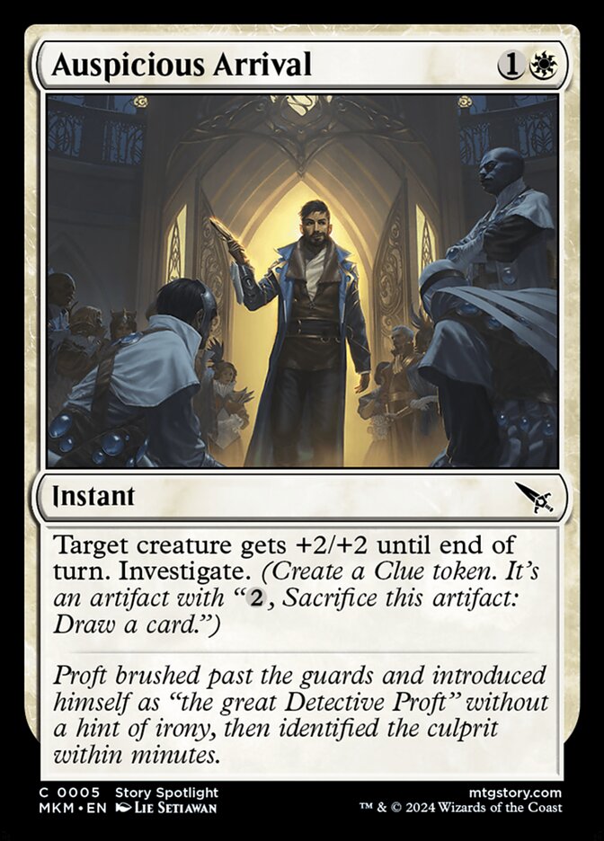Chegada Auspiciosa / Auspicious Arrival - Magic: The Gathering - MoxLand