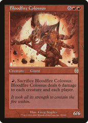 Colosso Sangue Quente / Bloodfire Colossus - Magic: The Gathering - MoxLand