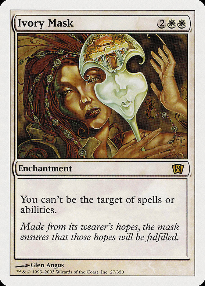 Máscara de Marfim / Ivory Mask - Magic: The Gathering - MoxLand