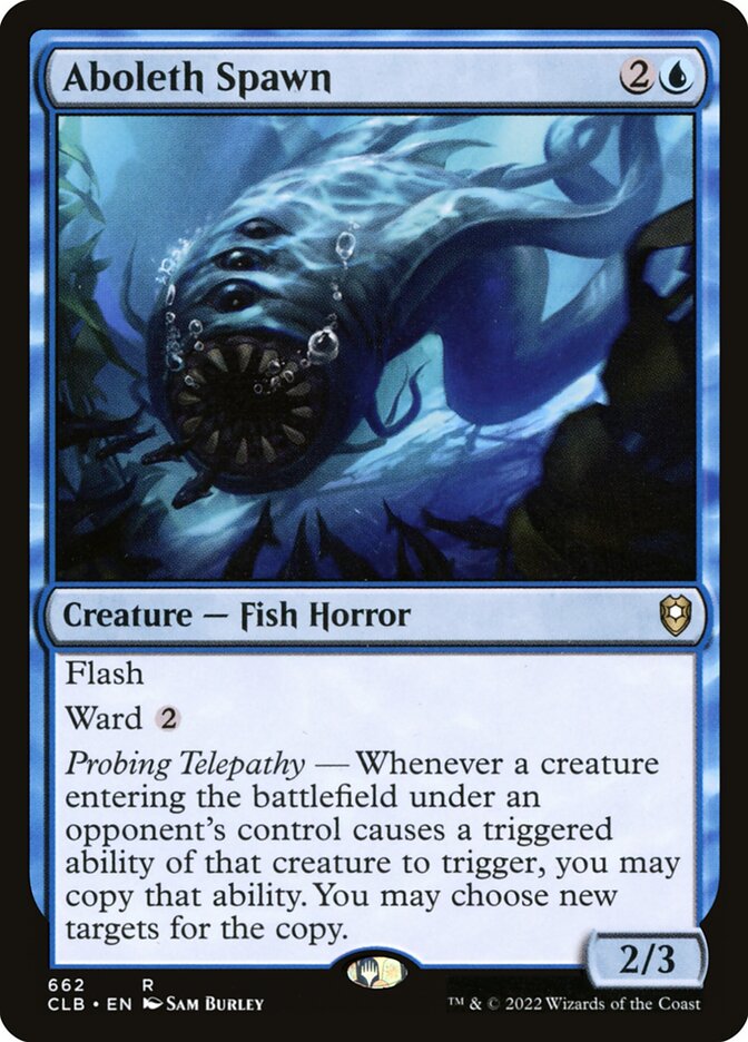 Prole de Abolete / Aboleth Spawn - Magic: The Gathering - MoxLand