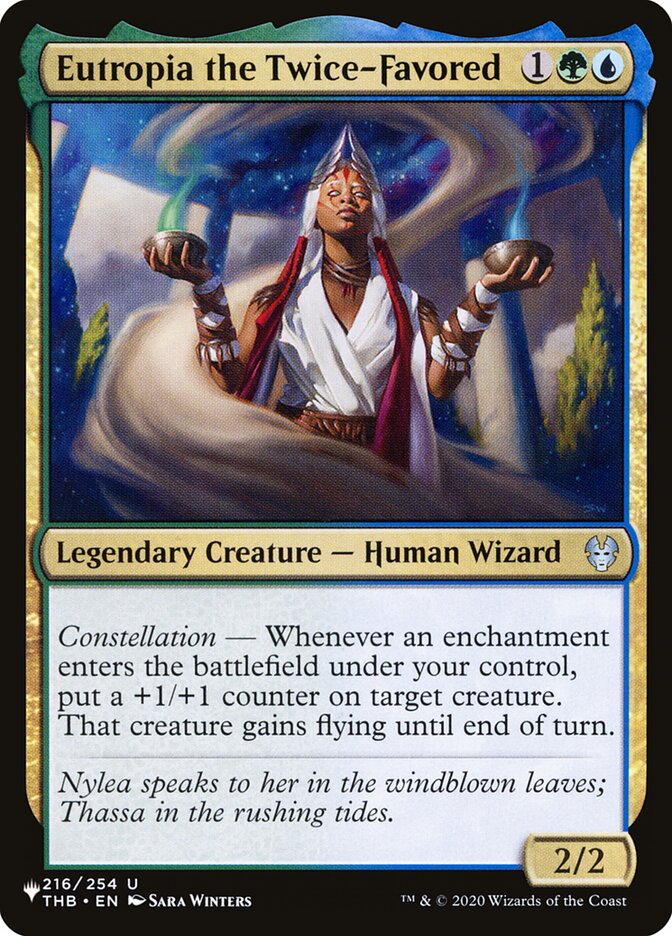 Eutropia, Duplamente Protegida / Eutropia the Twice-Favored - Magic: The Gathering - MoxLand