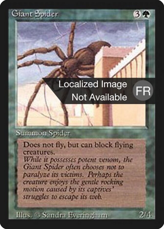 Aranha Gigante / Giant Spider - Magic: The Gathering - MoxLand