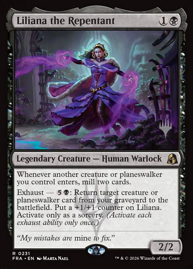 Liliana the Repentant - Magic: The Gathering - MoxLand