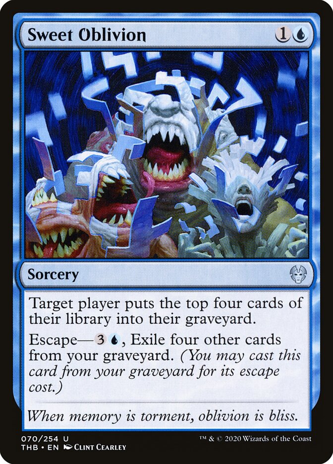 Doce Oblívio / Sweet Oblivion - Magic: The Gathering - MoxLand