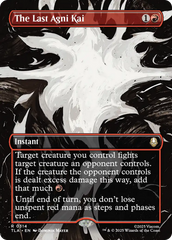 O Último Agni Kai / The Last Agni Kai - Magic: The Gathering - MoxLand