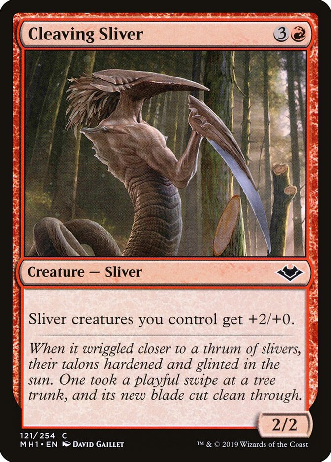 Fractius Decepador / Cleaving Sliver - Magic: The Gathering - MoxLand
