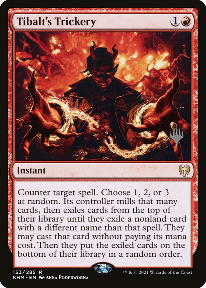 Trapaça de Tibalt / Tibalt's Trickery - Magic: The Gathering - MoxLand