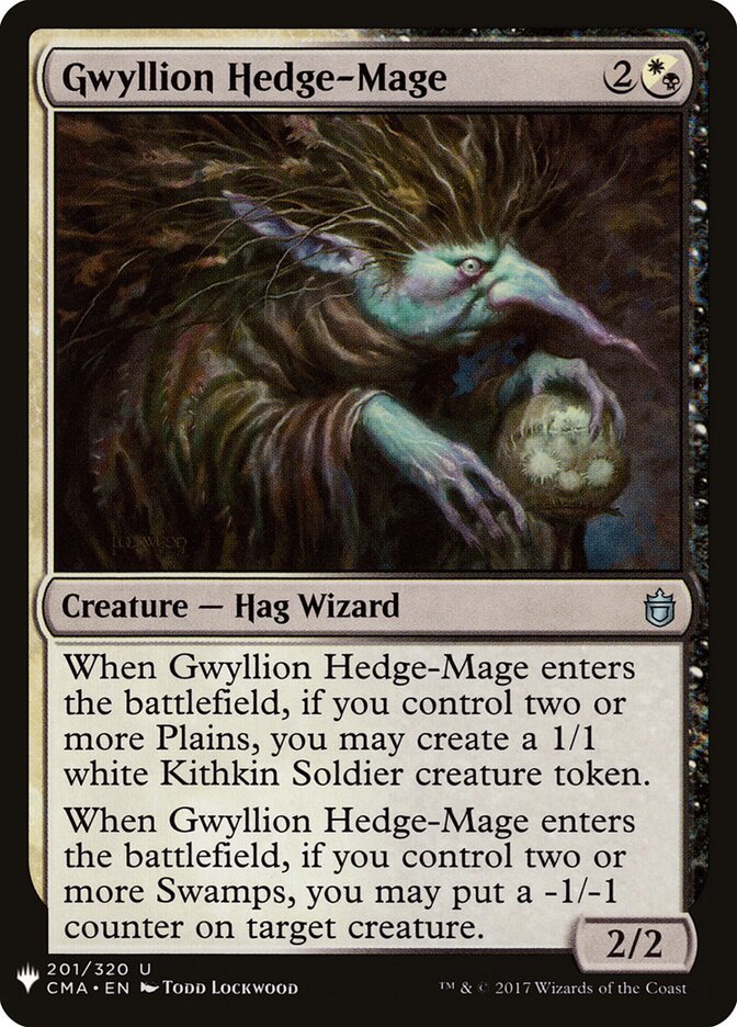 Maga Rural Gwyllion / Gwyllion Hedge-Mage - Magic: The Gathering - MoxLand