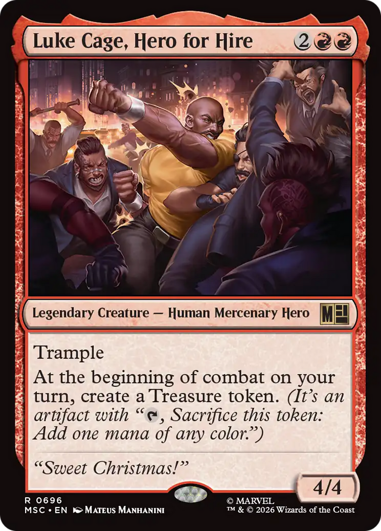 Luke Cage, Hero for Hire - Magic: The Gathering - MoxLand