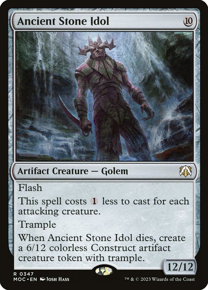 Ídolo de Pedra Antigo / Ancient Stone Idol - Magic: The Gathering - MoxLand