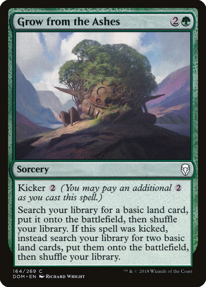 Brotar das Cinzas / Grow from the Ashes - Magic: The Gathering - MoxLand