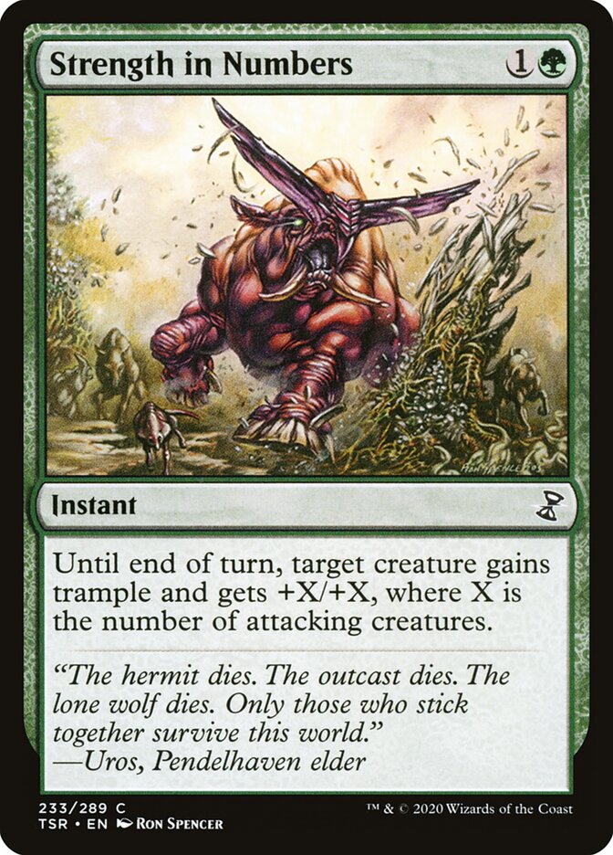 Força em Números / Strength in Numbers - Magic: The Gathering - MoxLand