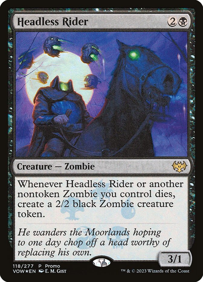 Ginete sem Cabeça / Headless Rider - Magic: The Gathering - MoxLand