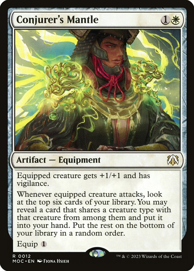 Manto do Conjurador / Conjurer's Mantle - Magic: The Gathering - MoxLand