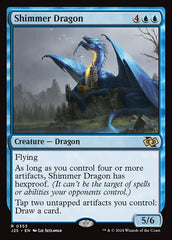 Dragão Cintilante / Shimmer Dragon - Magic: The Gathering - MoxLand